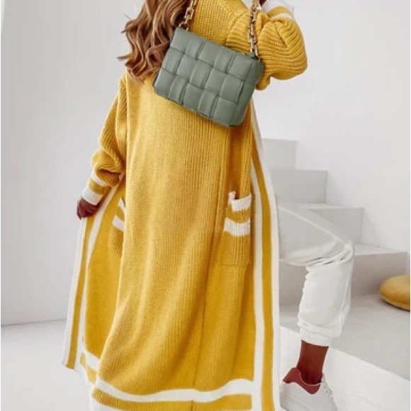 #11 Citrus Maxi Knitted Cardigan-LAST ONE - Picture 5 of 8